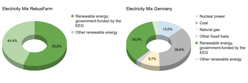 Таблица по энергобалансу RebusFarm  | Таблица по энергобалансу Германии